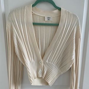 Wilfred Plunge Front Cardigan